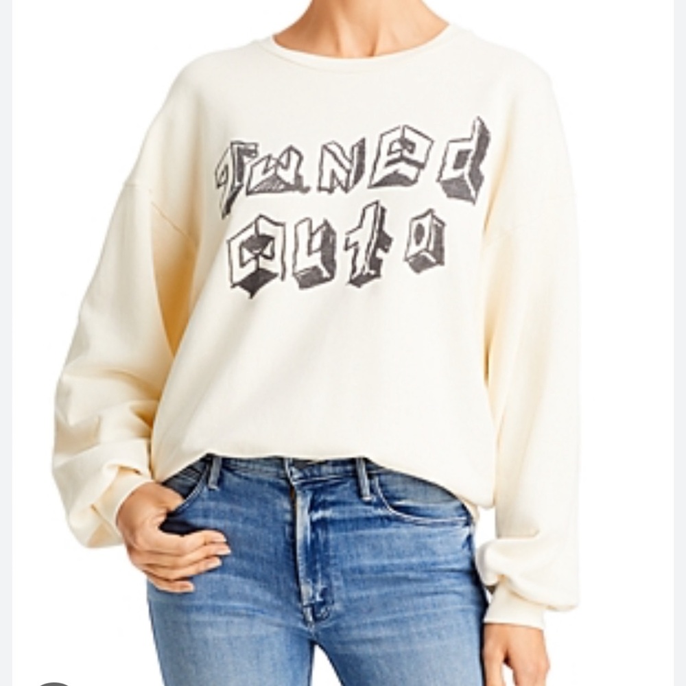 Mother | tuned out sweatshirt | size L